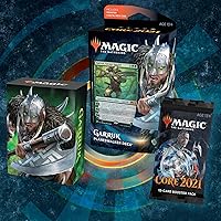Vista 2 de Magic: The Gathering Garruk, Savage Herald Planeswalker Deck Core Set 2021 (M21) 60 Card Starter Deck