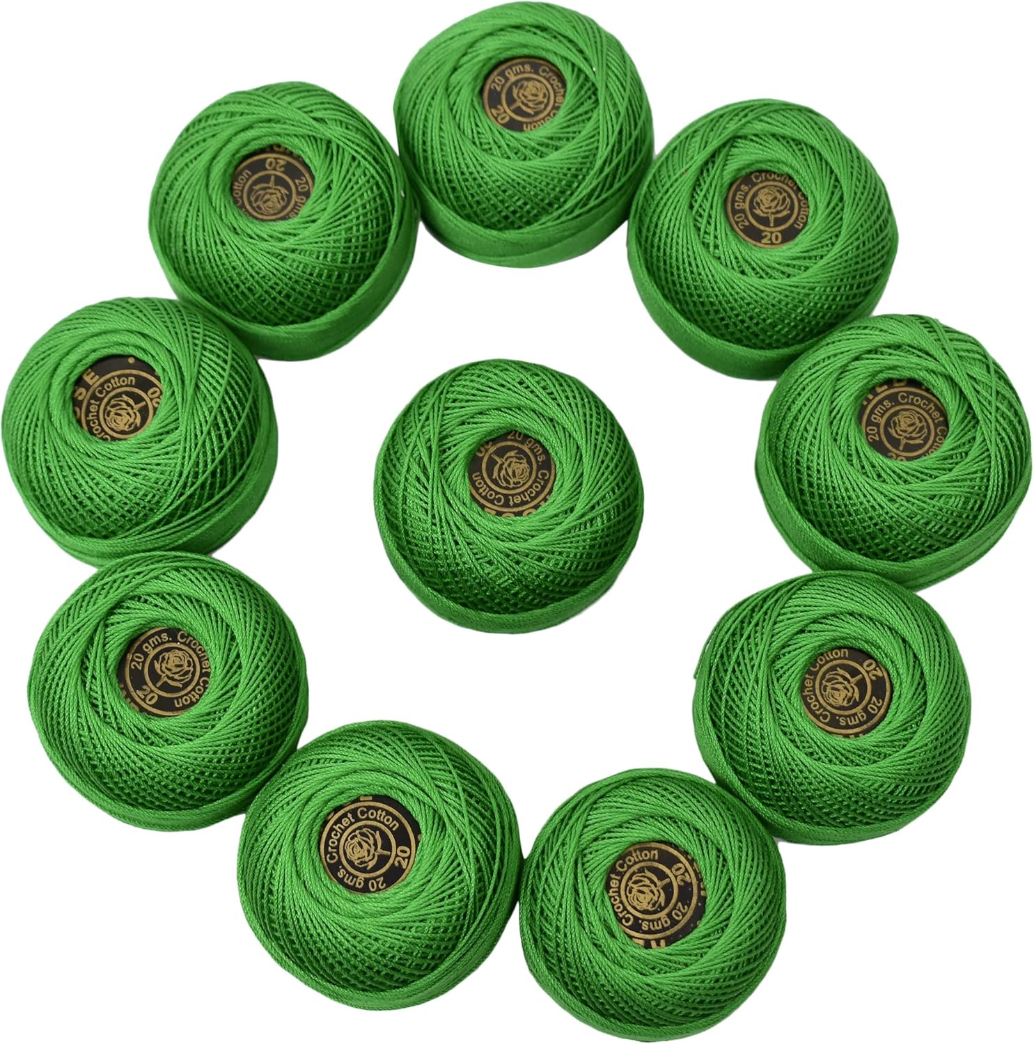 Red Rose Crochet Threads Weaving Needlecraft Embroidery Balls Yarn Stitching