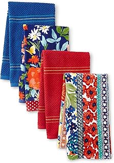 The Pioneer Woman Fiona Floral Kitchen Towels, Set of 4