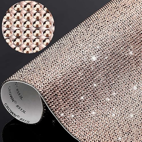 Outus - 12000 calcomanías de diamantes brillantes de imitación, bricolaje, calcomanías autoadhesivas para decorar el auto, gemas de cristal