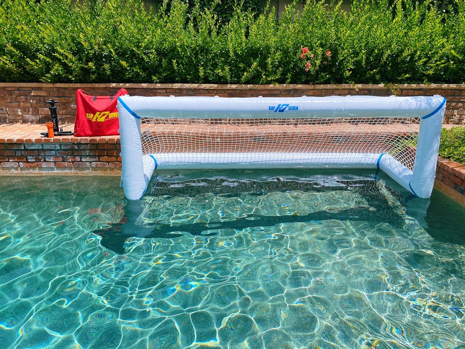 KAP SEVEN KAP7 Inflatable Full Size Water Polo Goal (10'x3')