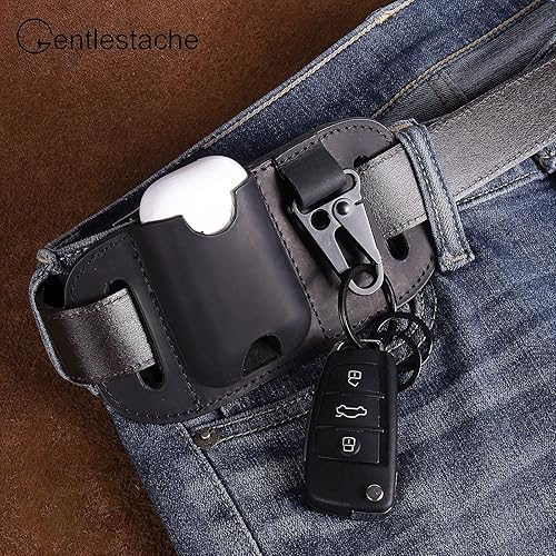 Miniatura 5 de Gentlestache Zippo - Funda para cinturón, funda de piel Zippo, funda para AirPods, bolsa más ligera para cinturón