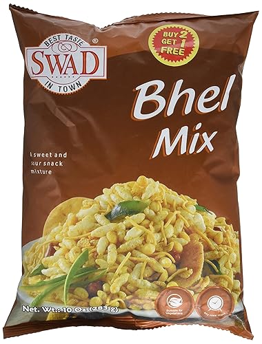 Great Bazaar Swad Bhel Puri - Mezcla de aperitivos, 10 onzas