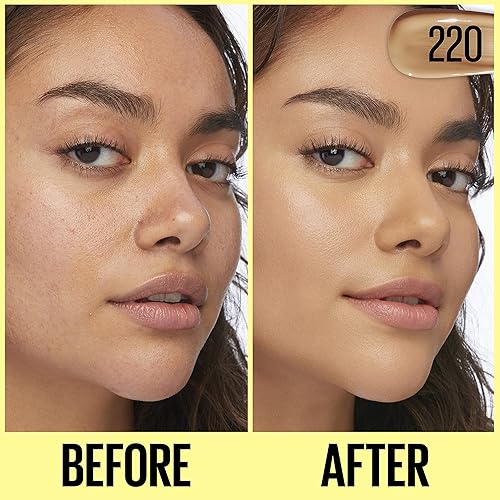 Miniatura 5 de Maybelline Fit Me Crema hidratante tintada, cobertura natural, maquillaje facial, 220, 1 unidad