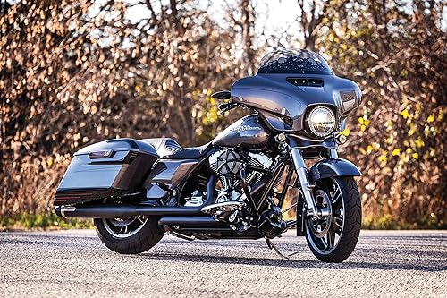 Miniatura 6 de Kuryakyn 7784 Accesorio de acento para motocicleta cubierta de enfriador de aceite para motocicletas Harley-Davidson Touring 2011-16, cromo