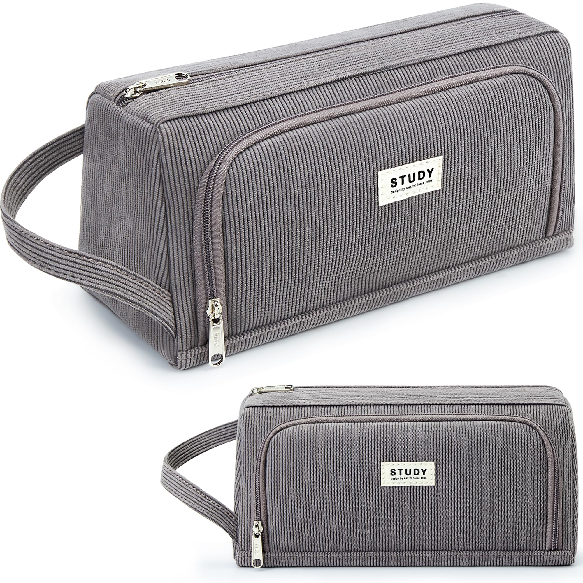 KALIDI Federmäppchen Mäppchen Federtaschen 2 Fächer, extra groß Pencil Case Stifte Etui Schule, Aesthetic Federmäppchen Mäppchen für Mädchen und Jungen