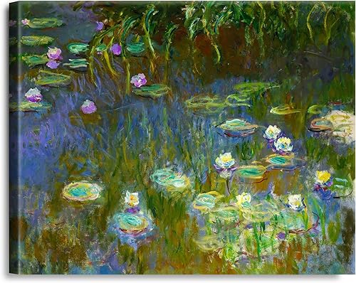 Miniatura 299 de A&T ARTWORK Antibes Seen from The Salis Gardens de Claude Monet Las Obras de Arte Clásico Mundial Reproducciones, Impresiones de Arte en Lienzo