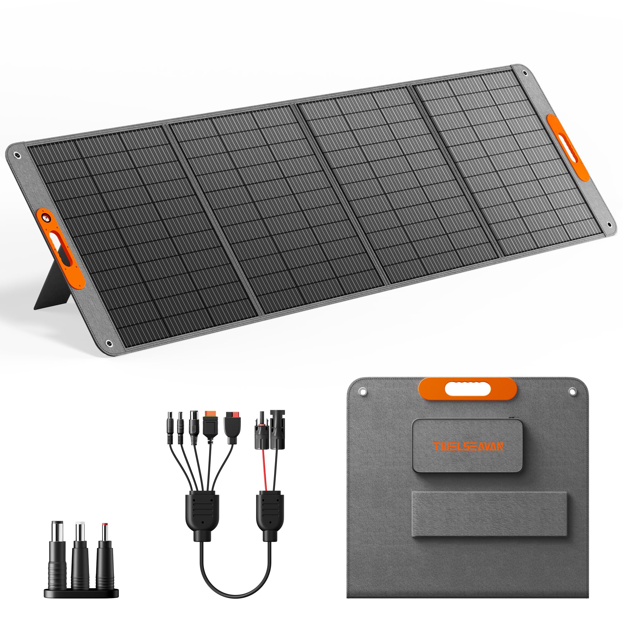 Twelseavan 400W Portable Solar Panel