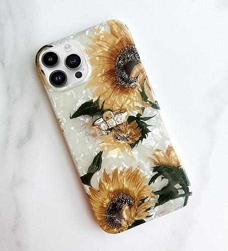 Miniatura 8 de Qokey Funda compatible con iPhone 12, compatible con iPhone 12 Pro de 6.1 pulgadas 2020, funda transparente de flores para mujeres y niñas con
