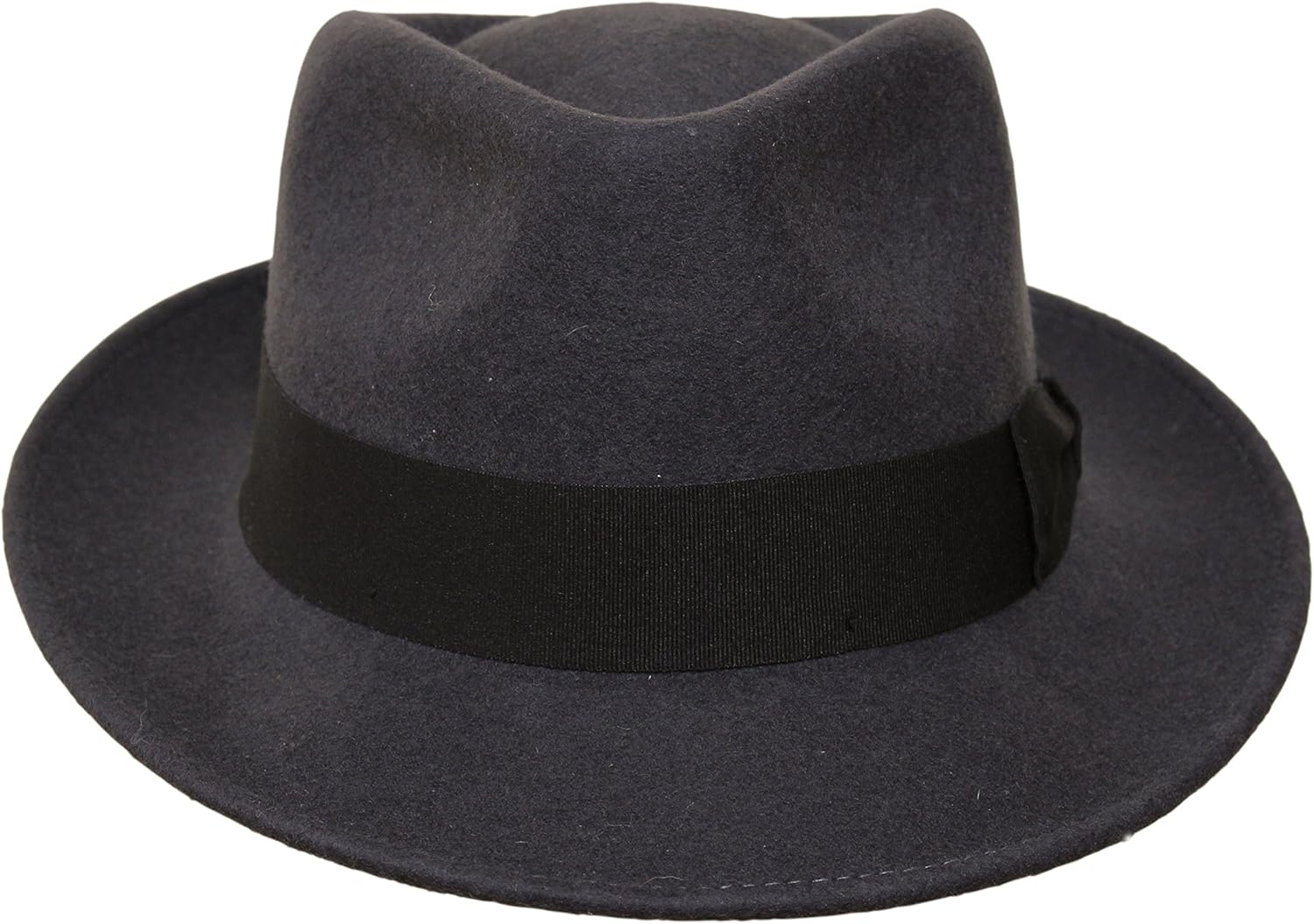 Premium Doyle - Teardrop Fedora Hat - 100% Wool Felt - Crushable for Travel - Water Resistant - Unisex - Image 3