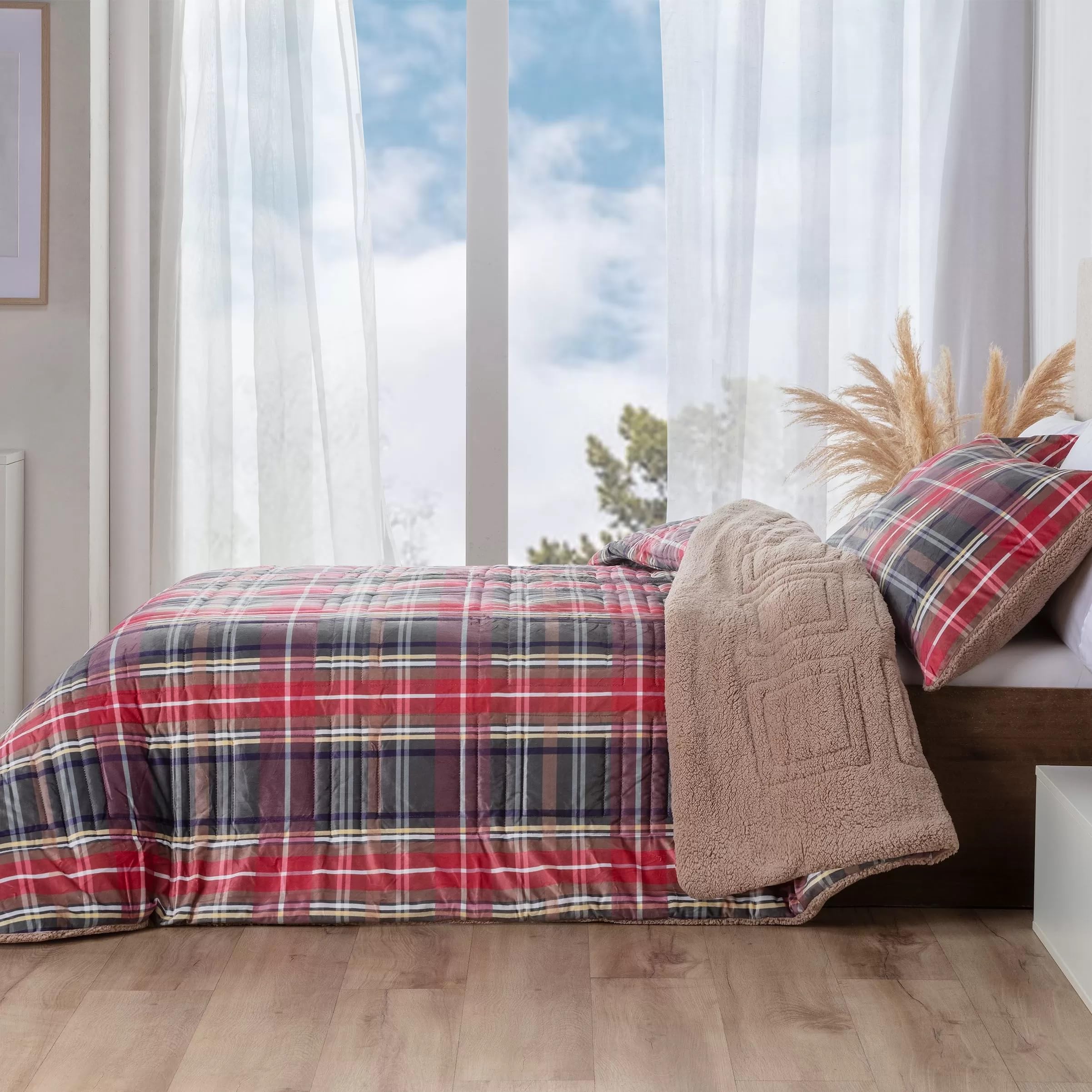 Manterol Edredón Quilt Tartan 12, Cuadros Escoceses (Cama 135/140)