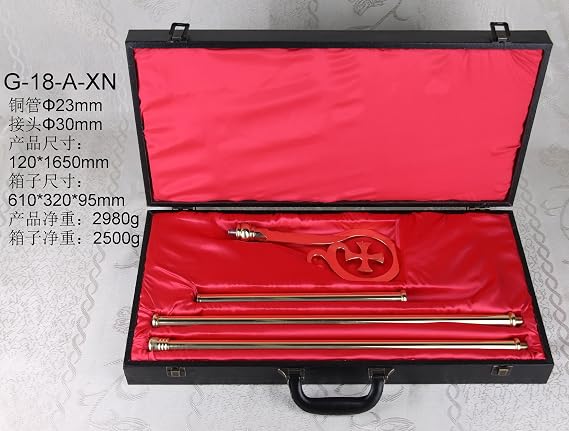 65 براس كروسير أسقف مدمن مخدرات الموظفين الكاثوليكية حالة متطابقة G-18-a-xn. شركتنا لديها 48 نوعا من كروزير لاختيارك.