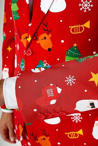 Miniatura 7 de Opposuits Men's Christmas Suit - Festive X-Mas Holiday Outfit - includes Blazer, Pants - Tie