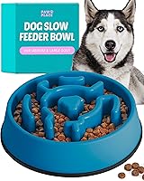 Vista 1 de Cuenco de alimentación lenta para perros grandes – Tazones de comida de alimentación lenta para perros de razas grandes – Cuenco para perros