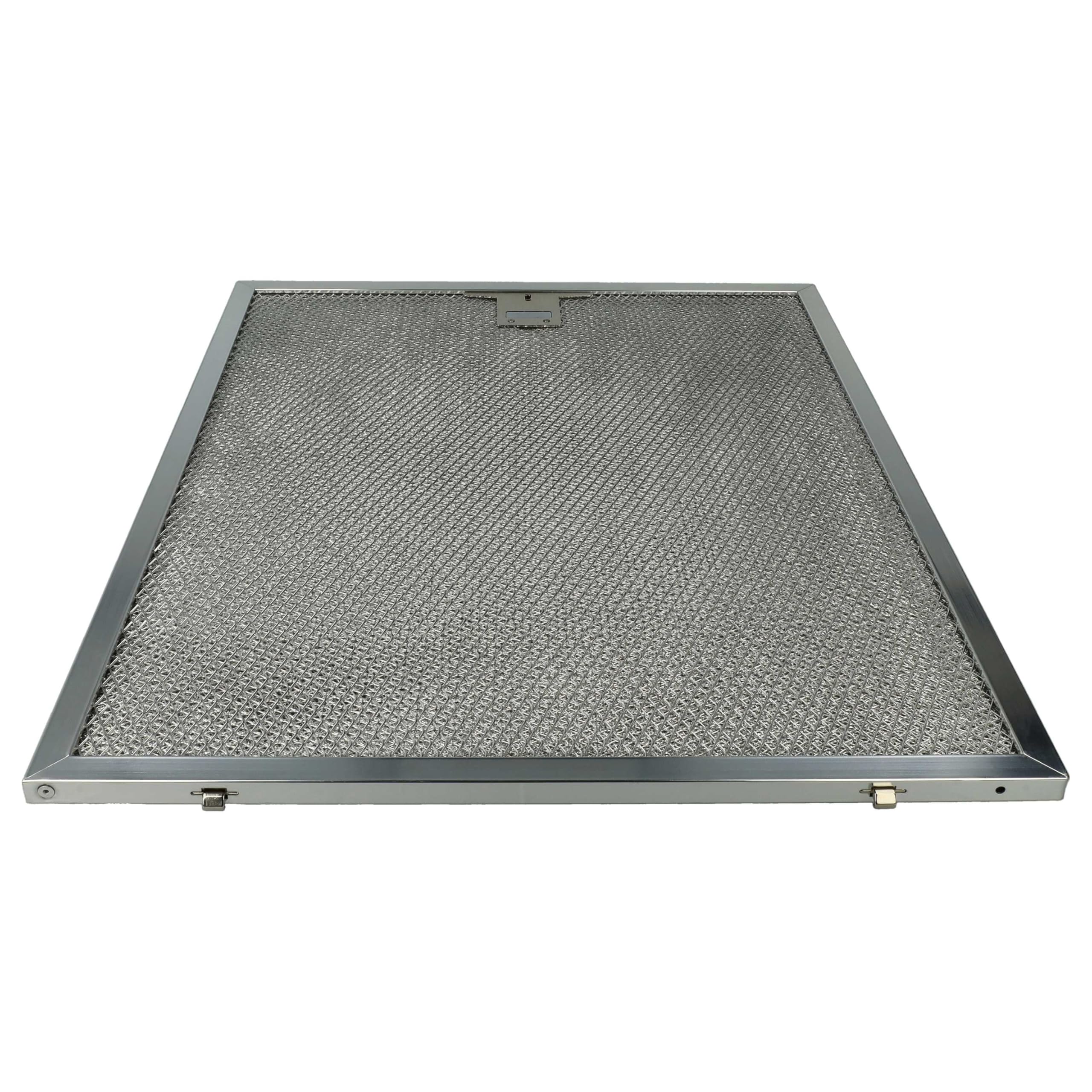 vhbw 2 x filtr metalowy filtr przeciwtłuszczowy kompatybilny z Miele DA5330D okap kuchenny - 39,1 x 31,5 x 0,9 cm, stal nierdzewna