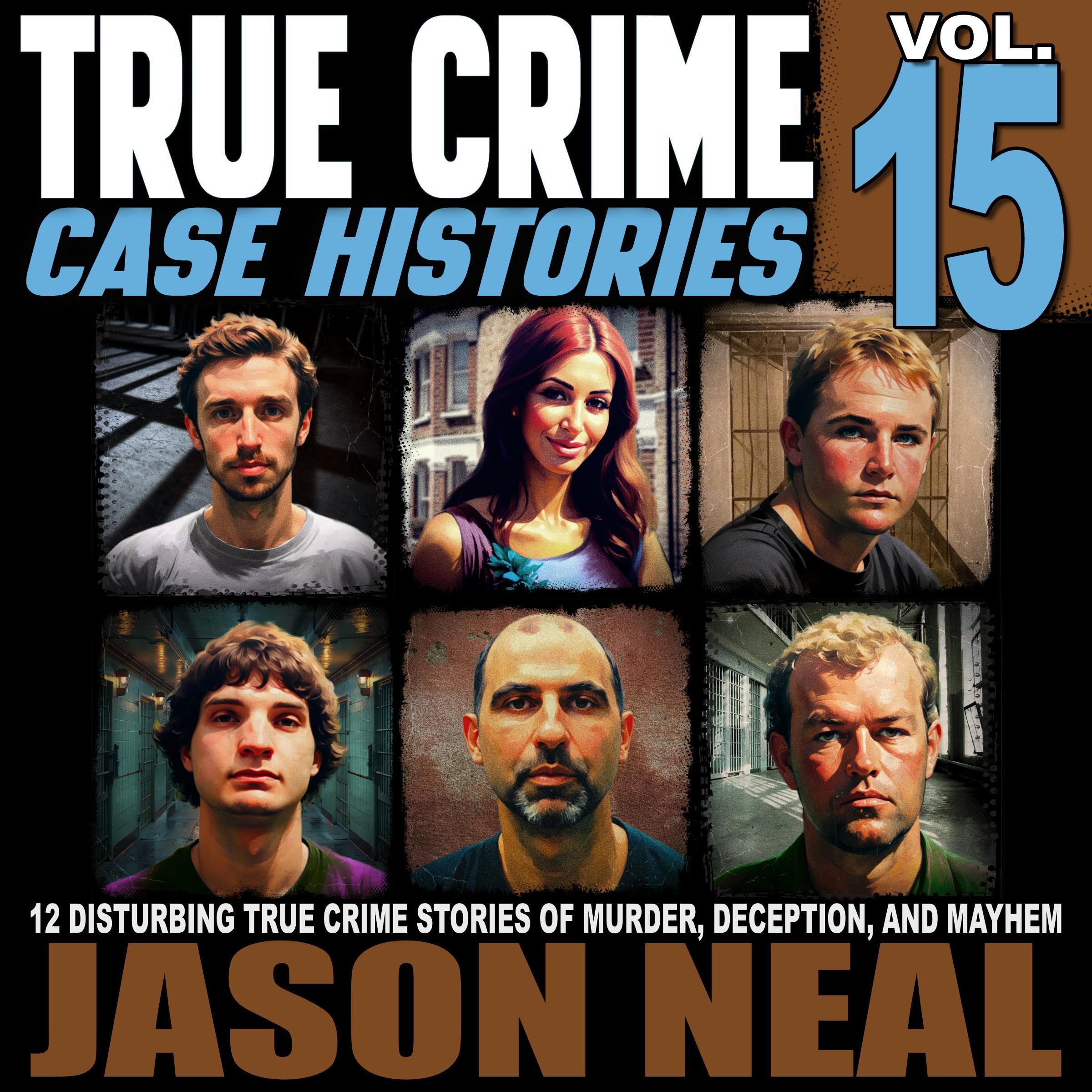 Cover art for True Crime Case Histories, Volume 15: 12 Disturbing True Crime Stories of Murder, Deception, and Mayhem
