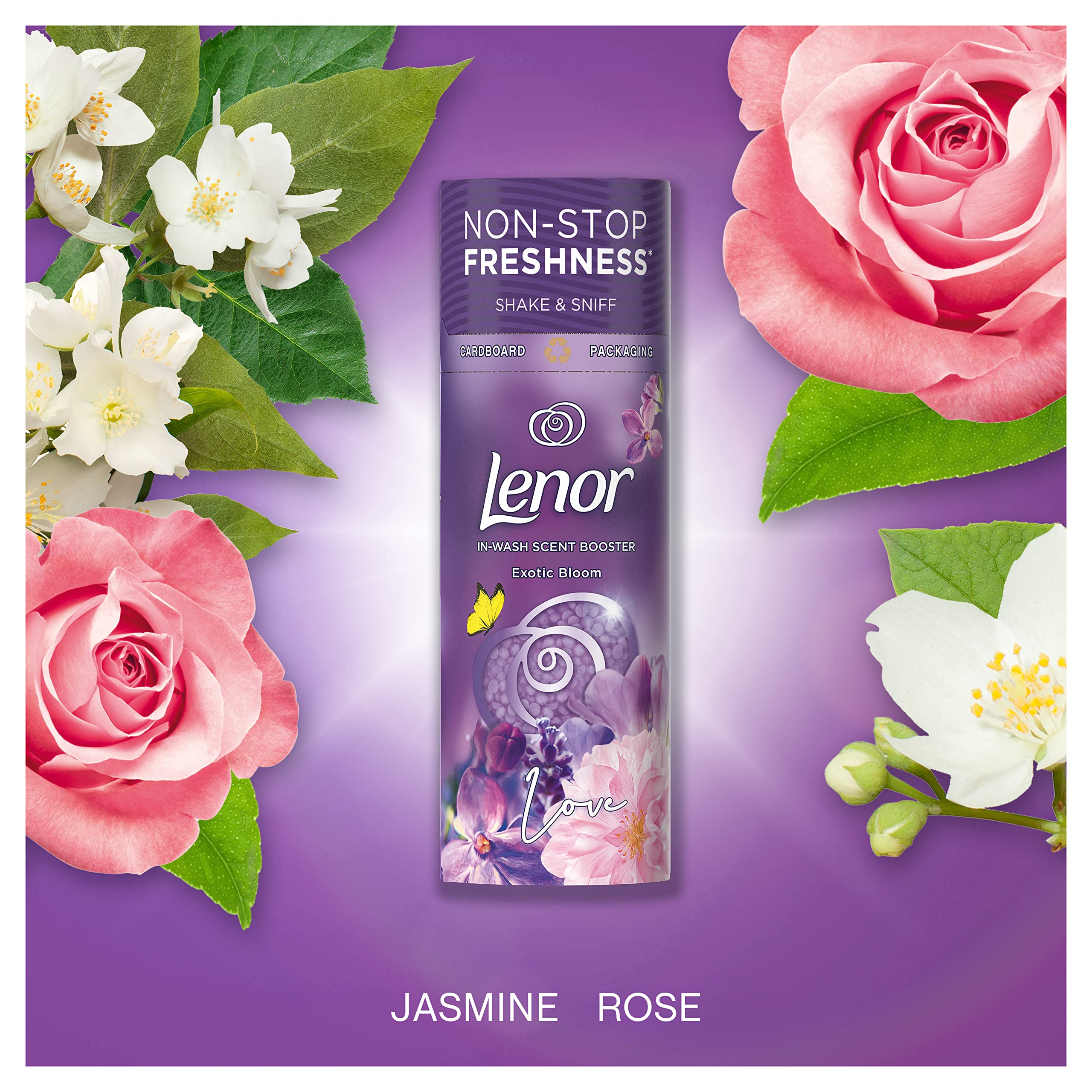 Lenorlaundry Perfume In Wash Scent Booster Beads 245g Exotic Bloom