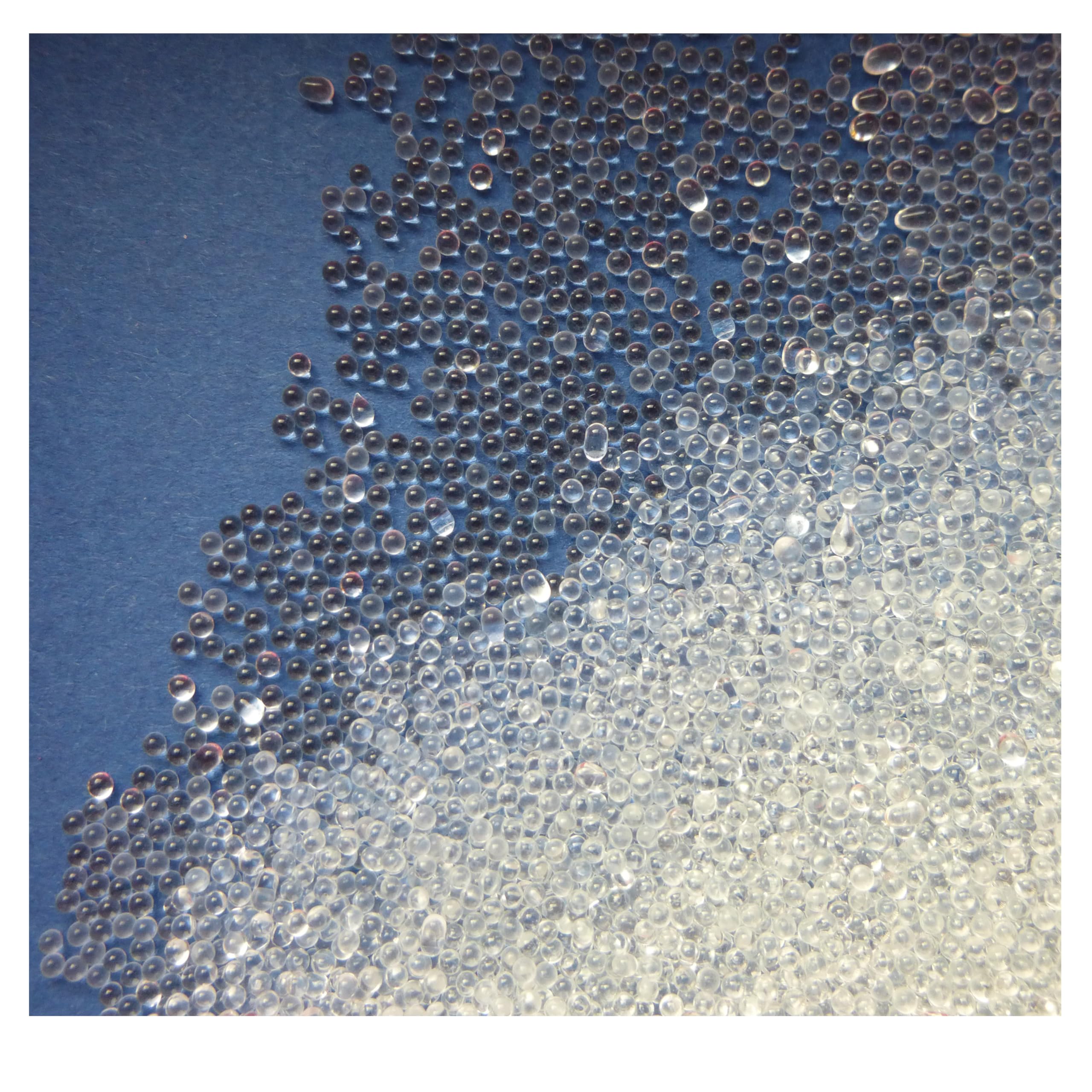 25 KG GLASPERLEN STRAHLMASTER STRAHLMITTEL 300-400 µm STRAHLGUT GLASPERLEN SANDSTRAHLEN MICROGLASPERLEN