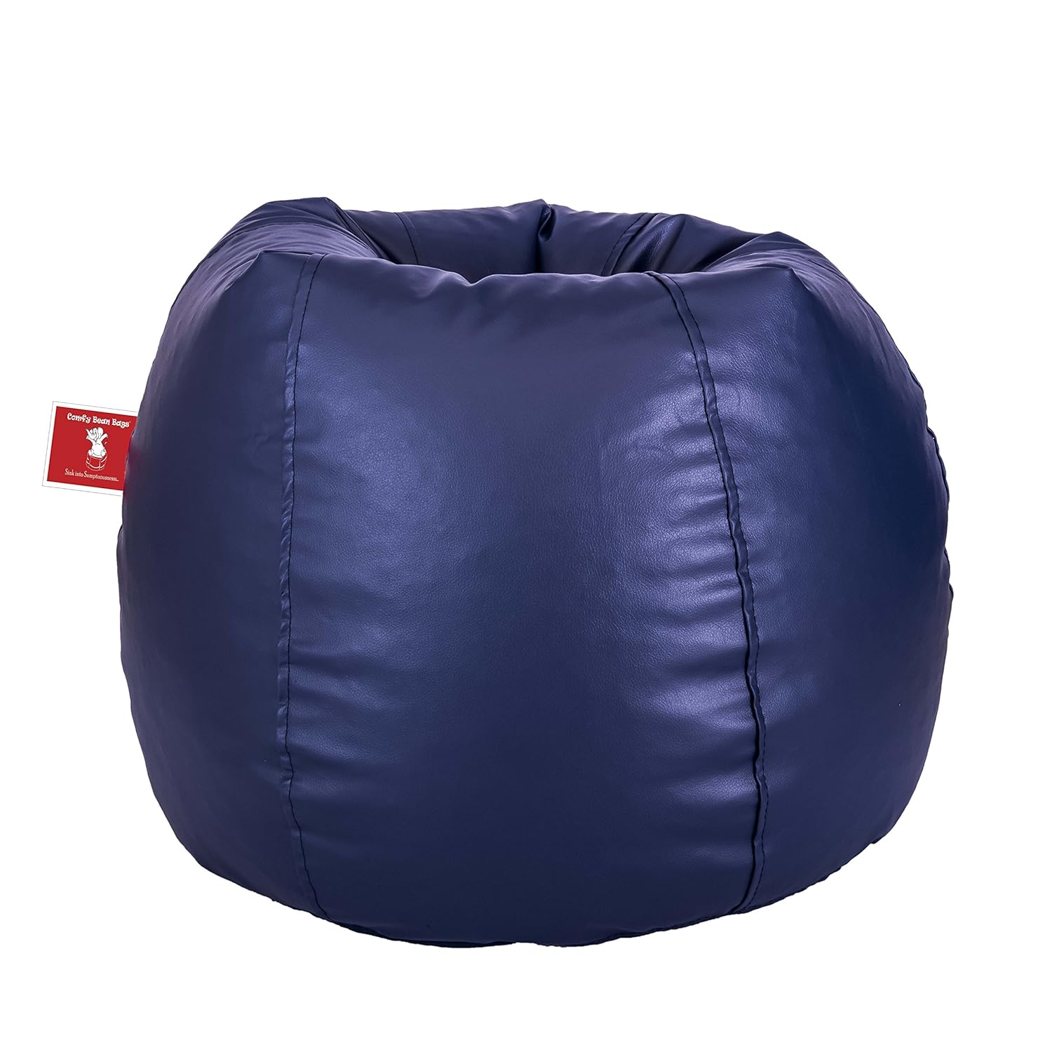 Comfy Bean Bags XL Bean Bag Filled with Beans Filler (Indigo) Amazon