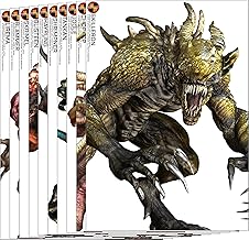 Pack 1: Creatures Edition - 20"×28" - 10 Paper Shooting Targets, Assorted Characters - USA Brand, Made in Japan