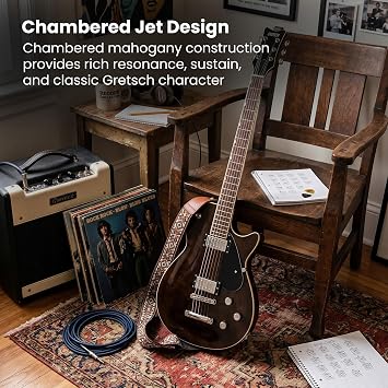 Gretsch Electromatic Jet Baritone Imperial Stain Electric Guitar