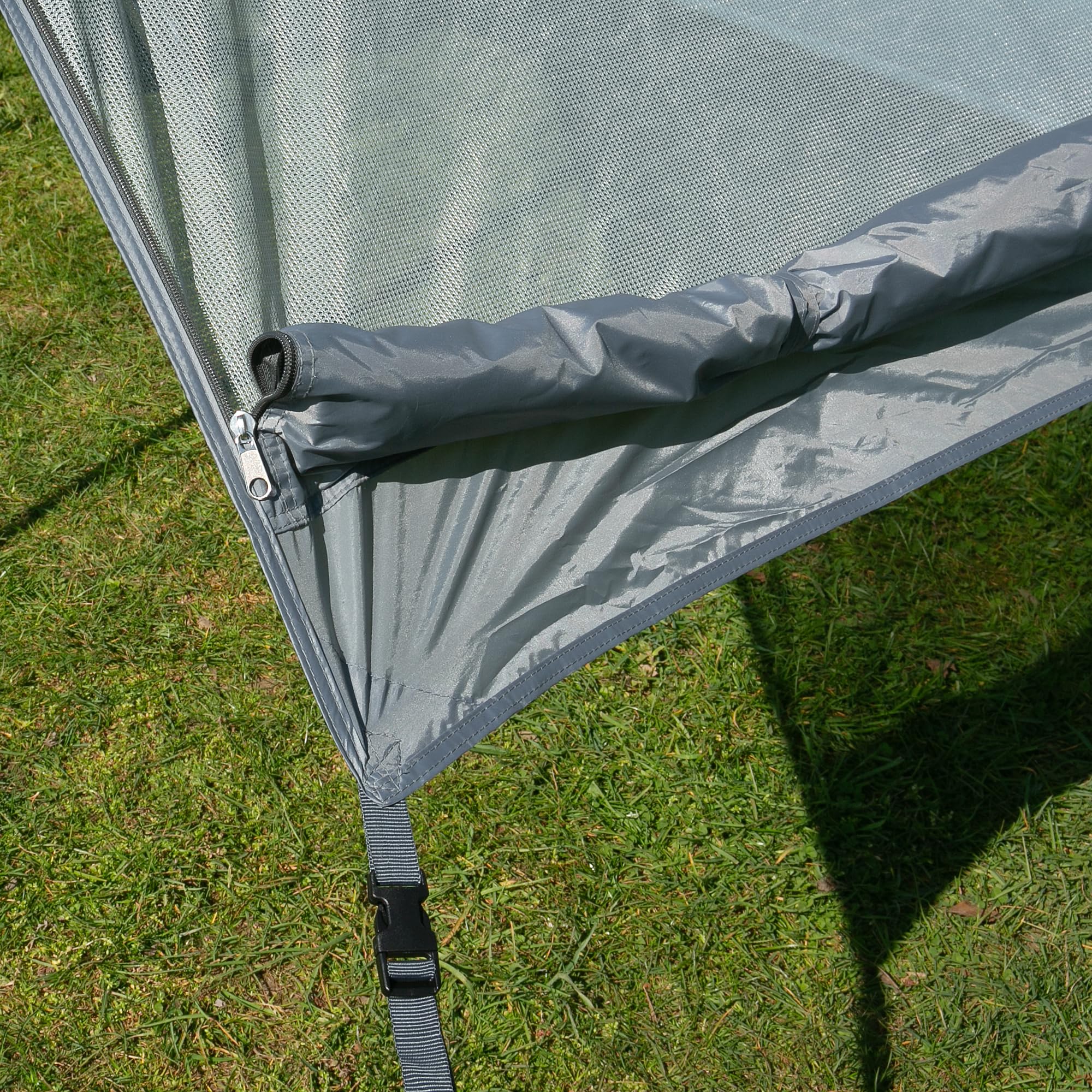 Votre GEAR Bus de camping Sun + Rain Blocker Parois latérales – 2 x paroi latérale pour tente de soleil avec 2 m de déploiement