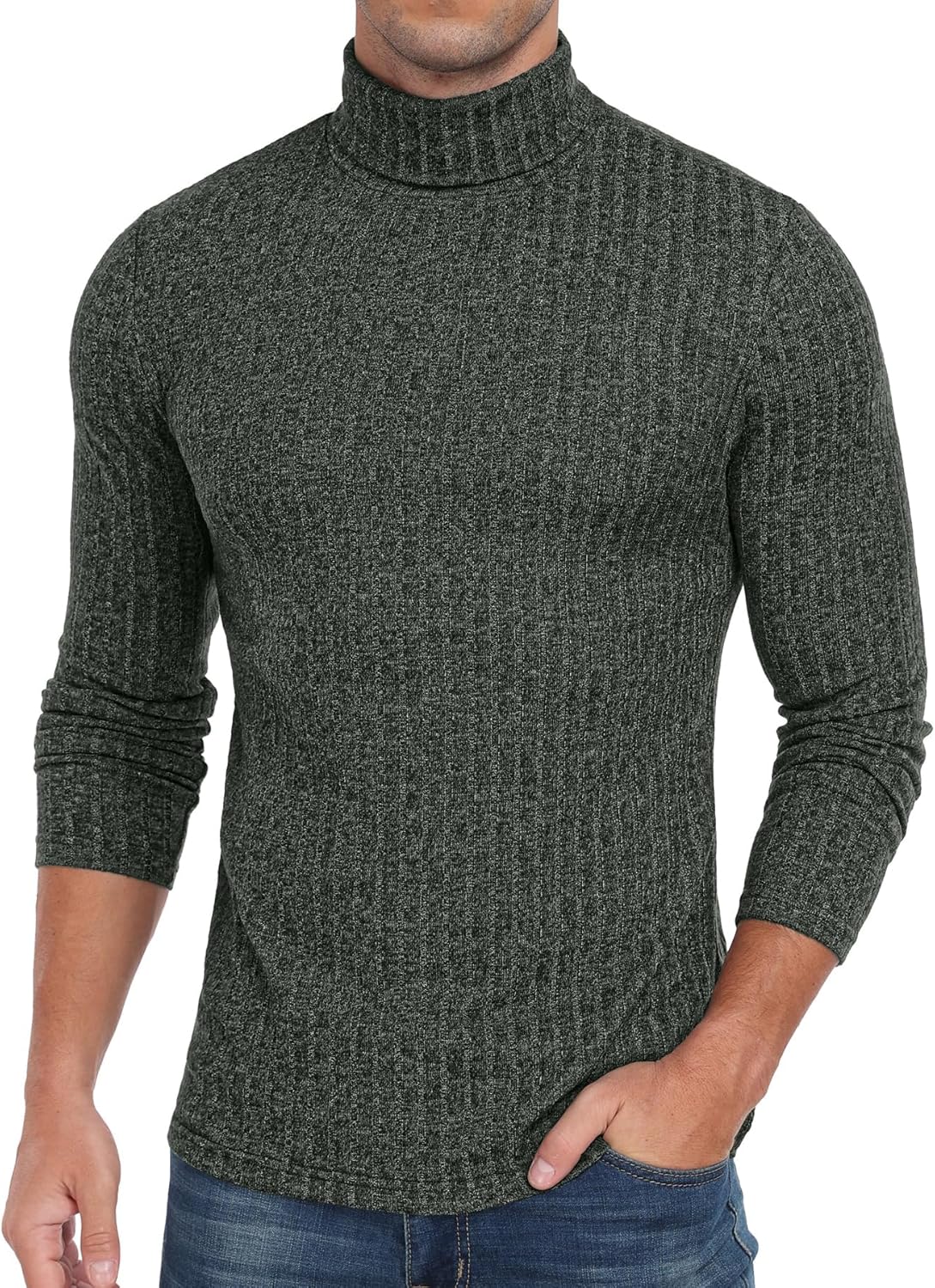 Superdry gebreide trui olive heather Superdry gebreide trui olive heather