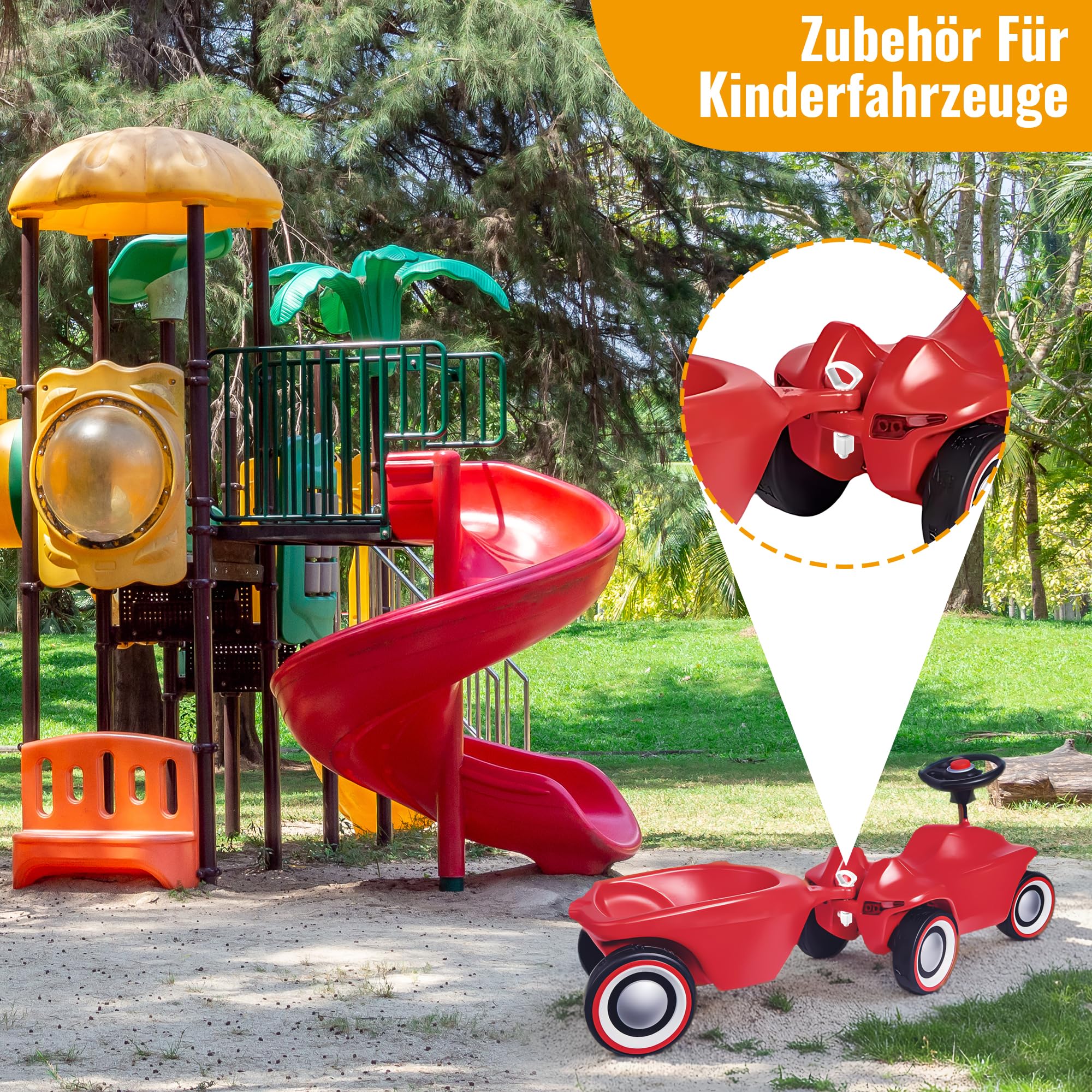BIG - Bobby Car Anhänger rot online bestellen MÜLLER