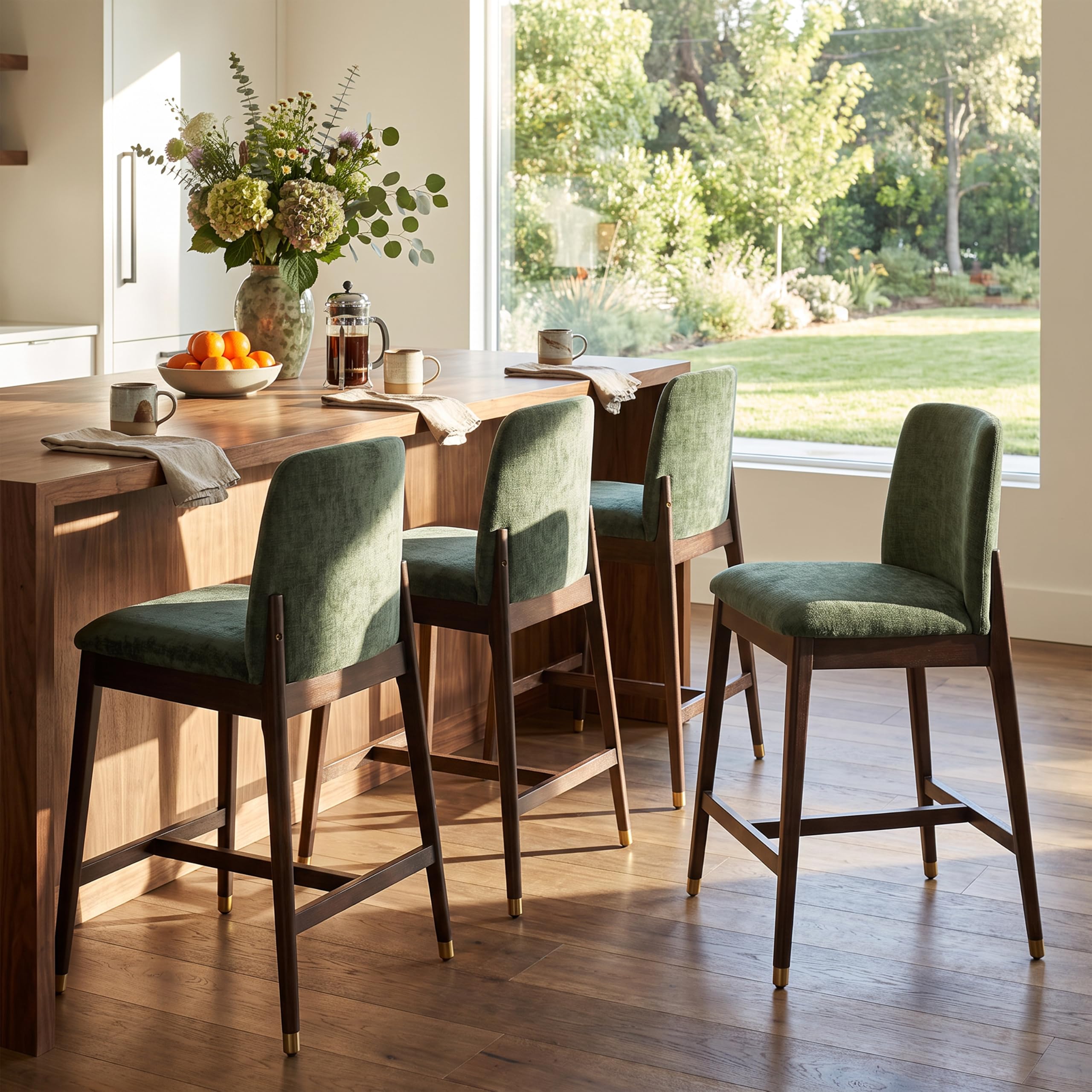 Photo 1 of Christopher Knight Home Clara Counter Stools Set of 4