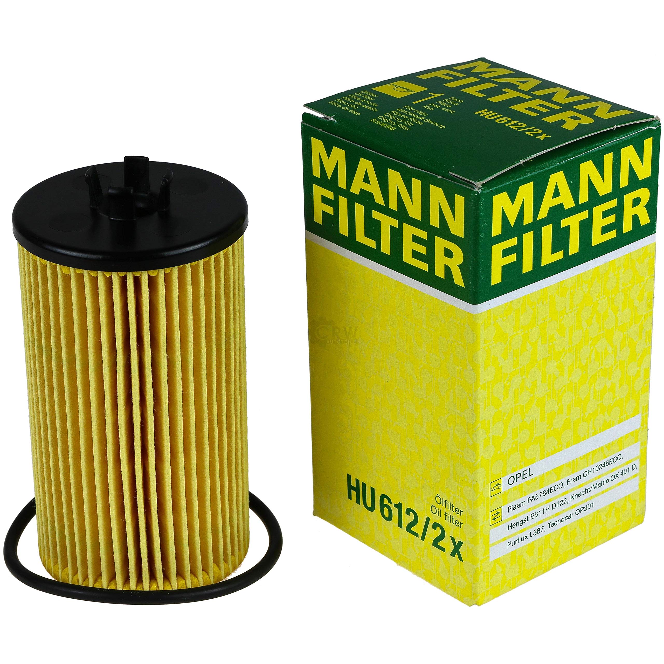 MANN-FILTER Set Ispezione Filtro Olio E Carburante | Originali Con Guarnizioni | Dimensioni Specifiche