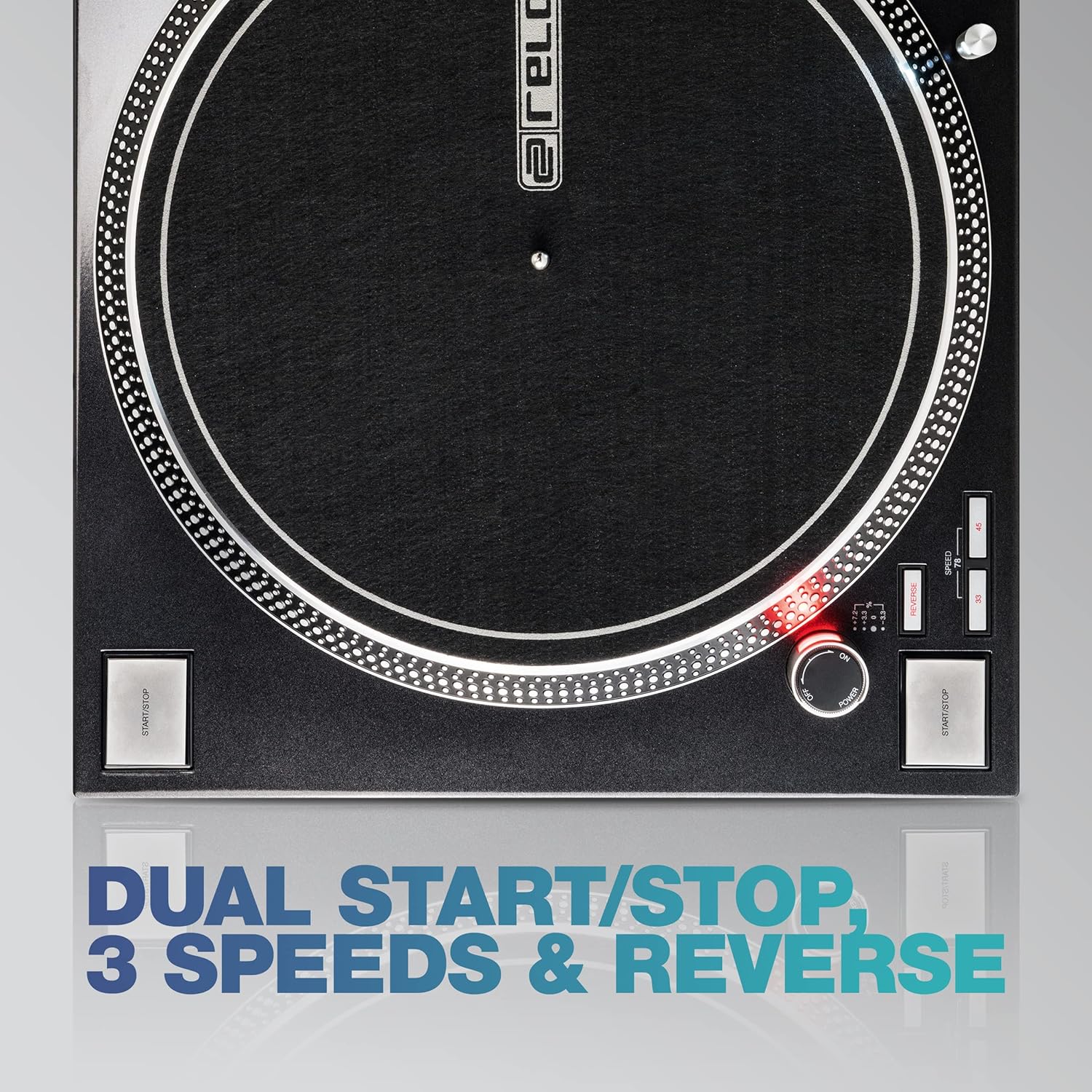 Reloop RP-7000 MK2 speed and start/stop controls