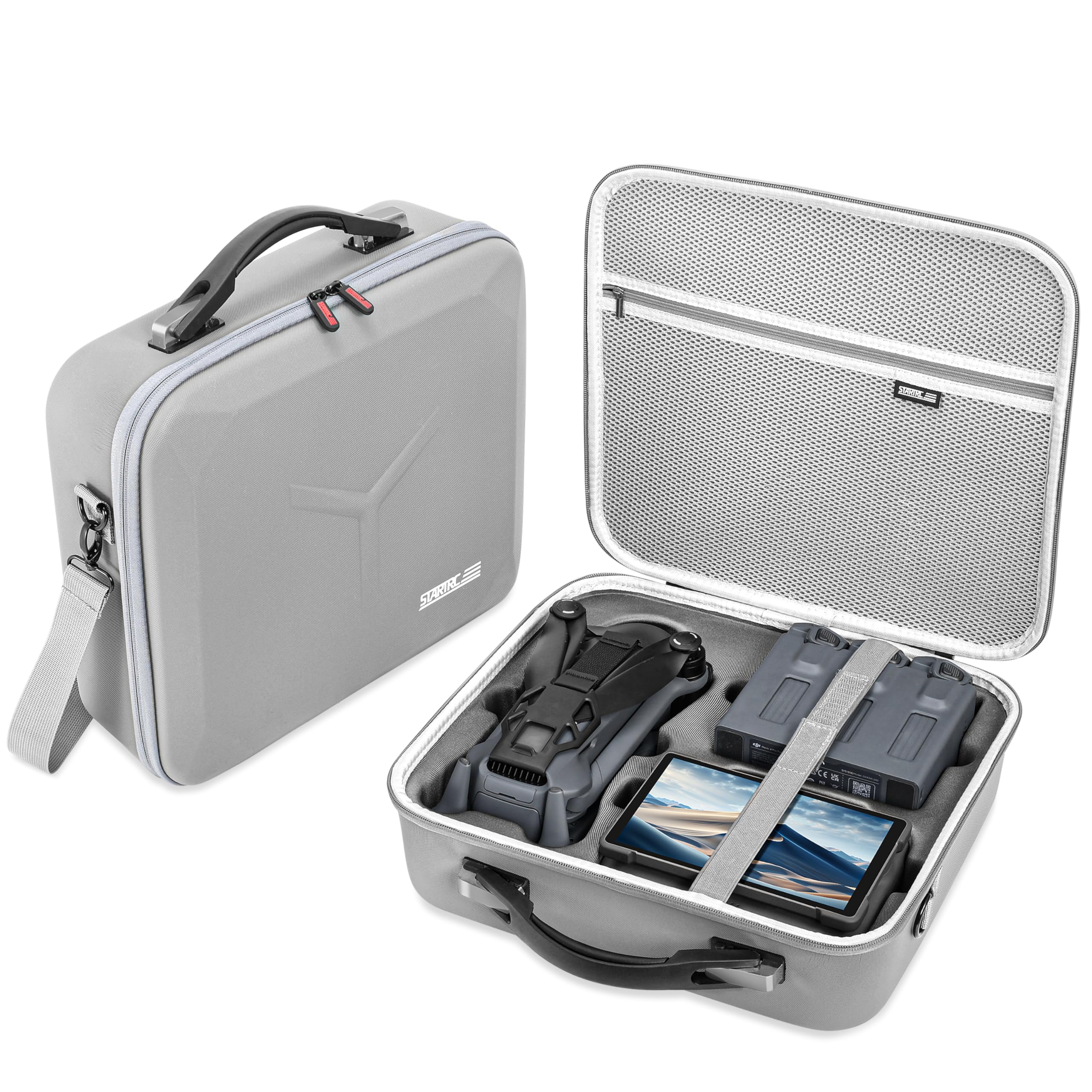 STARTRC Mavic 4 Pro Case?Portable Carrying Bag for DJI Mavic 4 Pro Fly More Combo & RC PRO 2 Controller. Perfect for Travel, Storable Accessories are Batteries and Charging Hub.(Case Only)