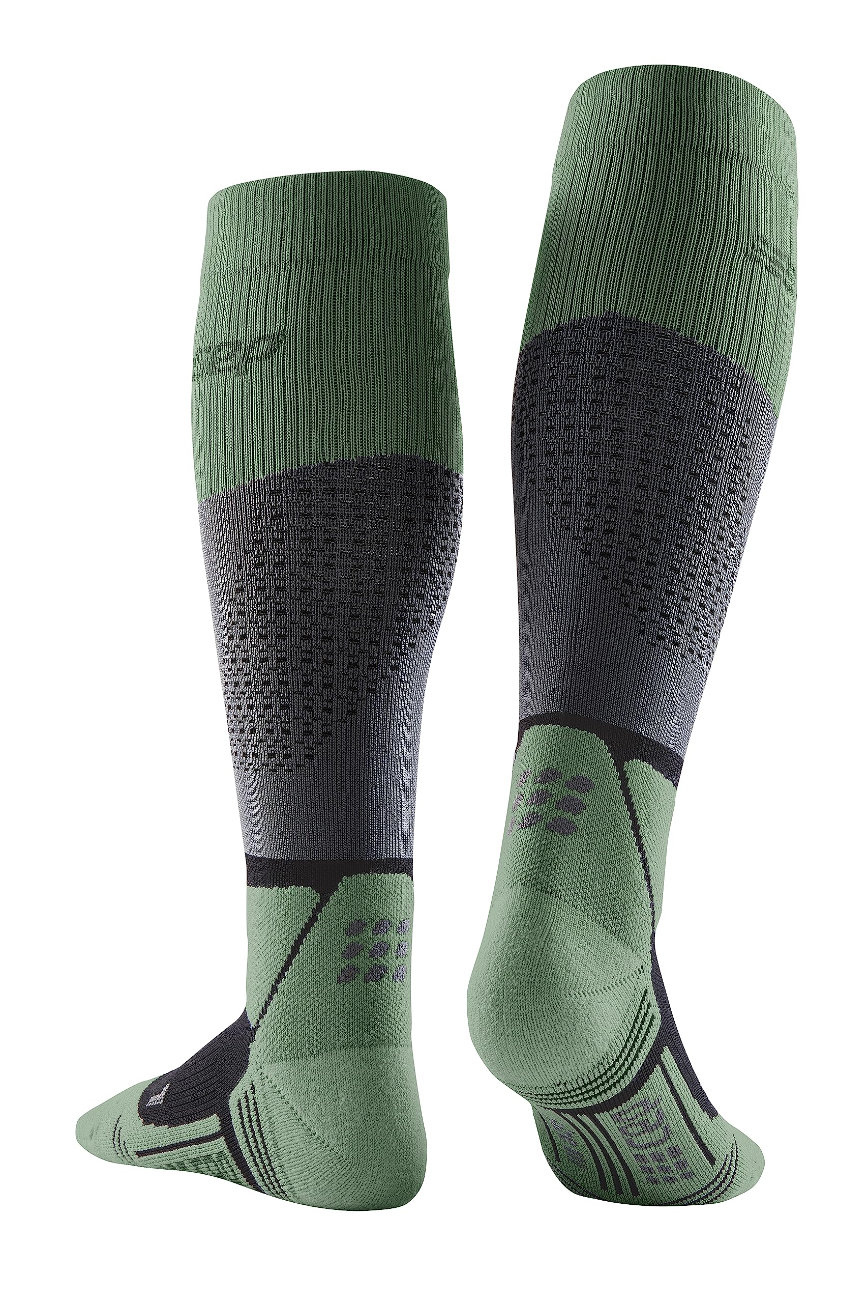 CEP – HIKING MAX CUSHION COMPRESSION MERINO Calze da trekking lunghe al ginocchio con compressione | Calzini da trekking per una vestibilità ottimale e un'imbottitura ottimale