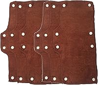 Vista 8 de Banda de sudor beige para casco de terciopelo lavable, forro de algodón de rizo NAEE a presión (6 piezas)