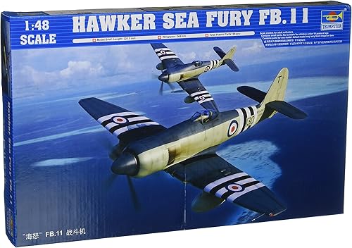 Trumpeter 148 Hawker Sea Fury FB11 Fighter Model Kit
