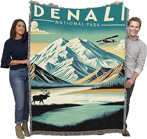 Miniatura 9 de Pure Country Weavers Great Smoky Mountains National Park Manta  Tapiz de regalo tejido de algodón  Fabricado en los Estados Unidos (72 x 54 pulgadas)