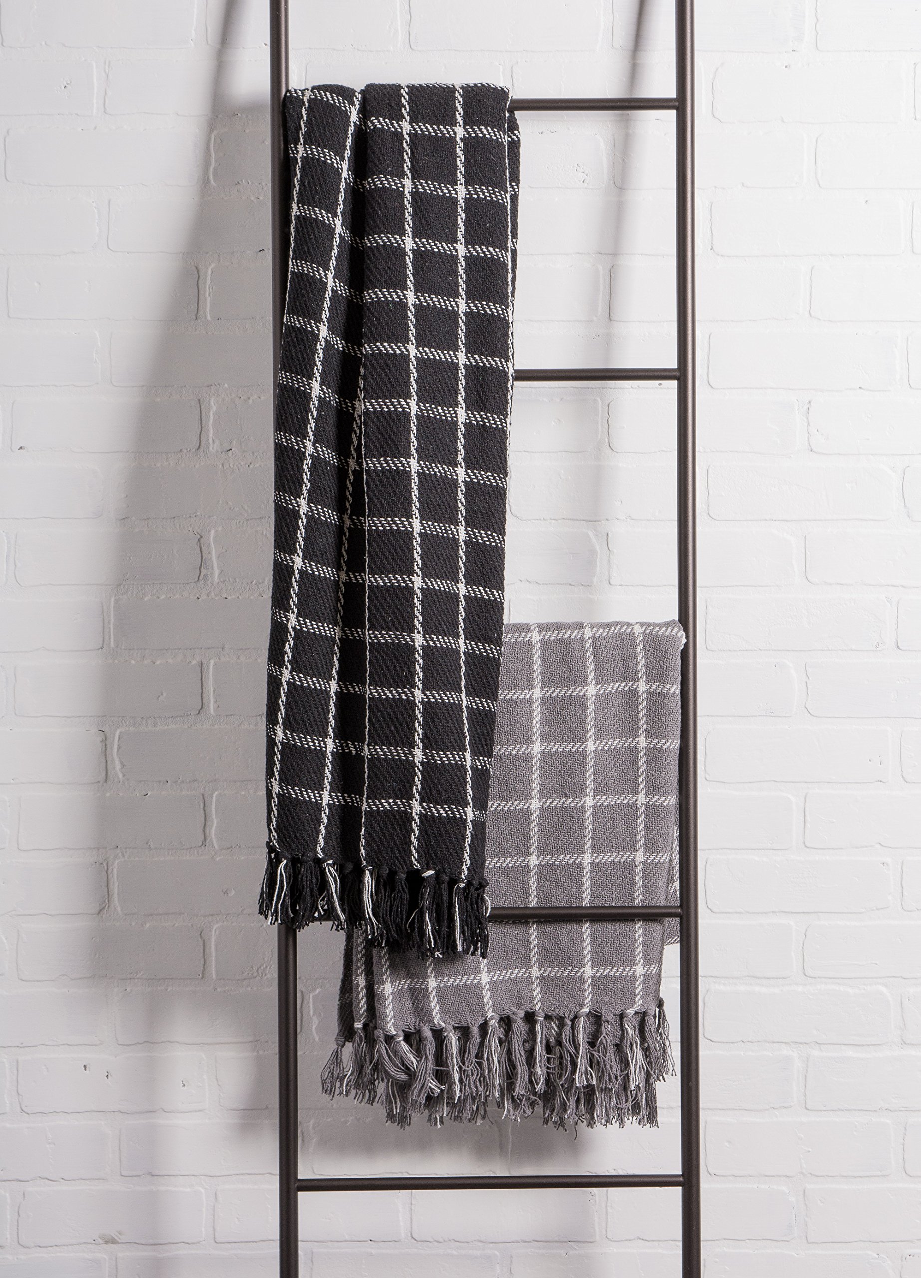 DII Plaid 100% Coton Buffalo Check Pour Intérieur/extérieur