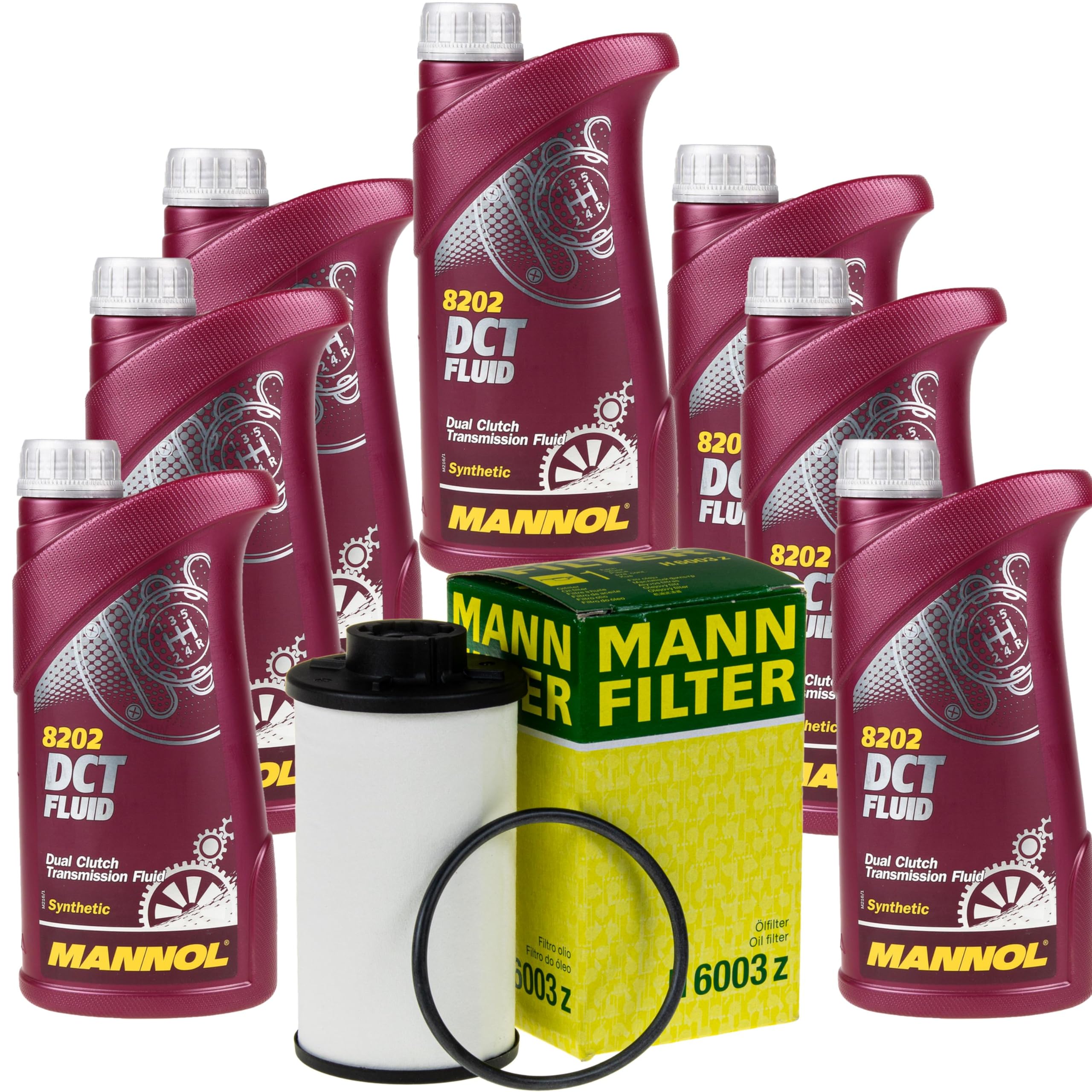 7L MANNOL DCT Fluid Getriebeölfilter für A3 Cabriolet Limousine Sportback | Motoröl MANNOL DCT Fluid 8202 Hydraulikfilter