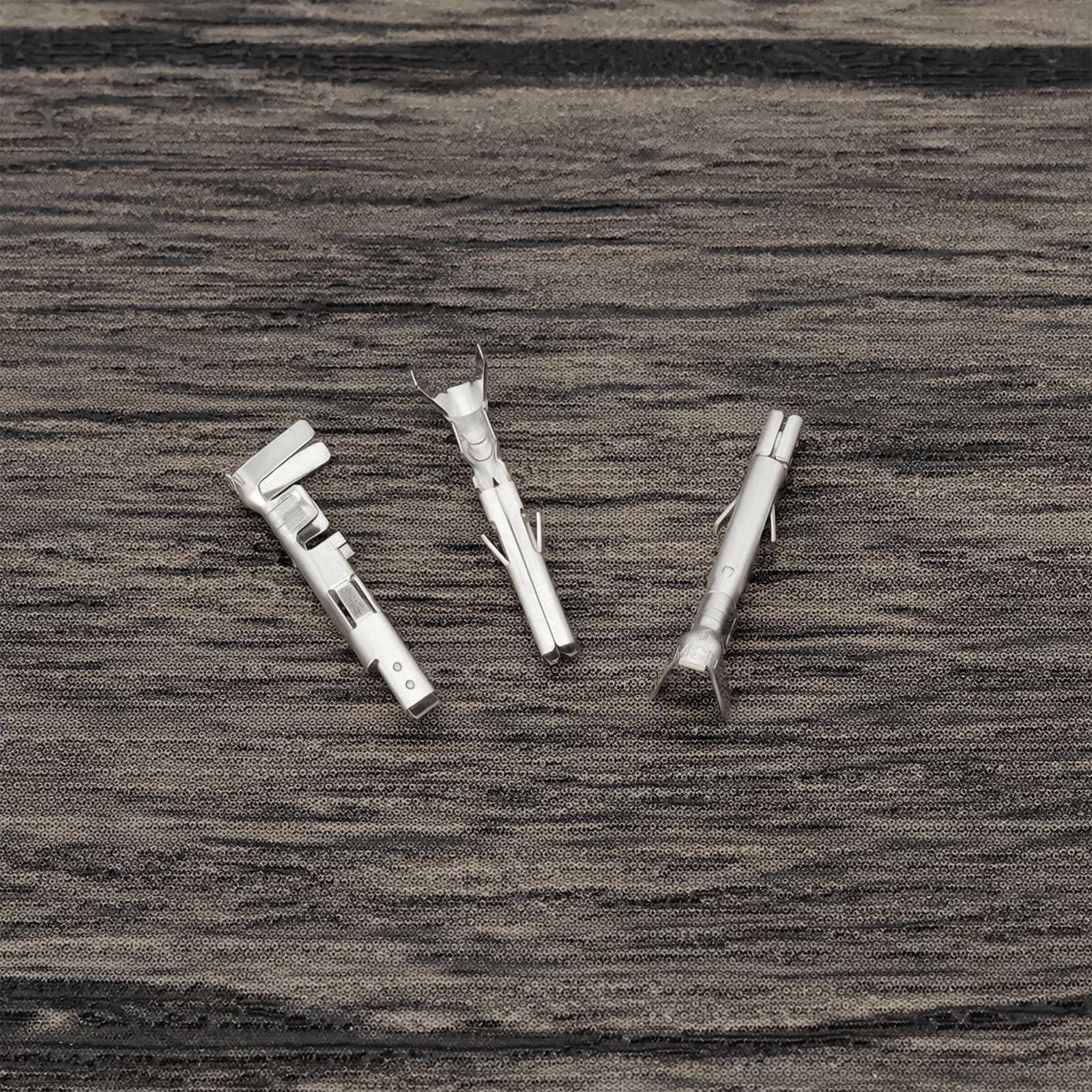 100 Pezzi 5557 4,2 Mm Terminali A Crimpare Connettore A Crimpare W2W Connettori A Crimpare Filo-filo Compatibile Con Molex Mini Compatibile Con Jr. Stile 39000038