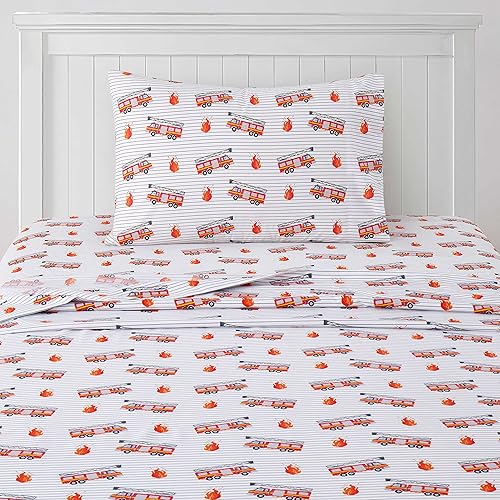 Miniatura 5 de 1500 Supreme Colección de sábanas para niños, divertidos juegos de sábanas coloridos y cómodos para niños y niñas, bolsillo profundo, sin arrugas,