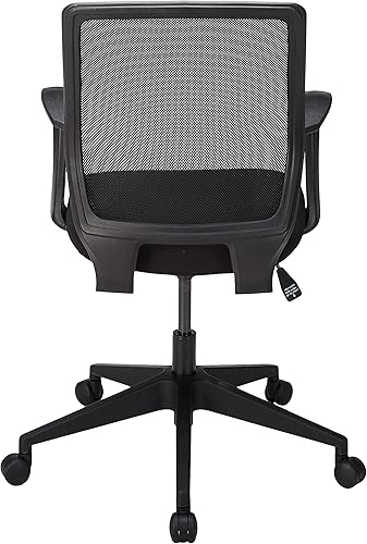 Miniatura 3 de Lorell LLR84868 Silla ejecutiva de trabajo con respaldo medio, color negro