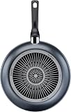 Tefal C38506 XL Force Poêle à frire, 28 cm, avec revêtement anti-adhésif, signal thermique, résistante, robuste, fond de poêle à diffusion, forme extra large, poignée stable, noire - 3