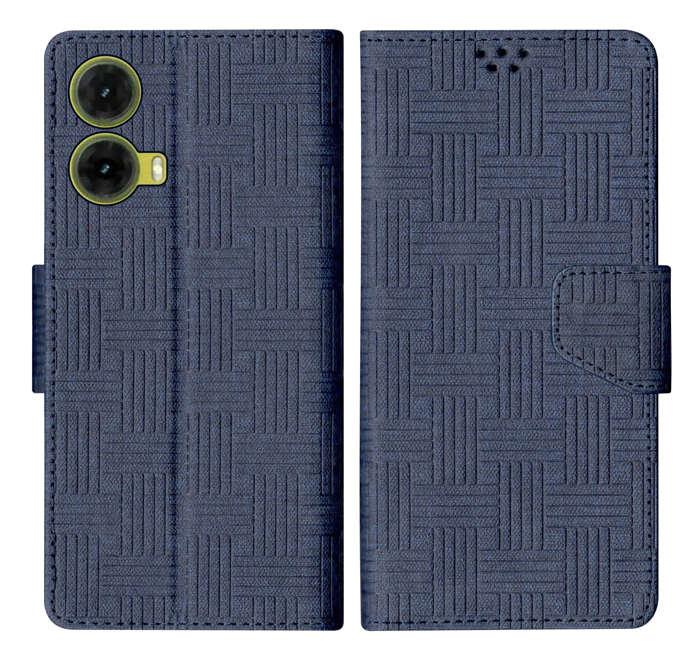 SBMS Flip Cover for Motorola Moto G85 5G Back Cover Case with Magnatic Closure | Inbuilt Stand | Card & Money Pocket (Mat Blue) (B0DB61ZLVS) Amazon Price History, Amazon Price Tracker