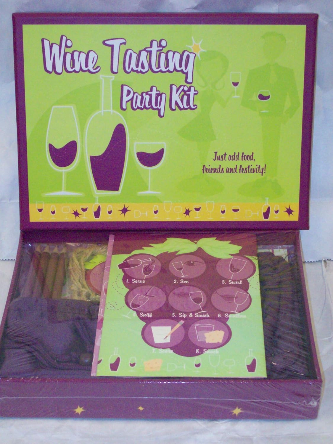 Wine Tasting Party Kit: unknown author: 9780705374965: Amazon.com: Books