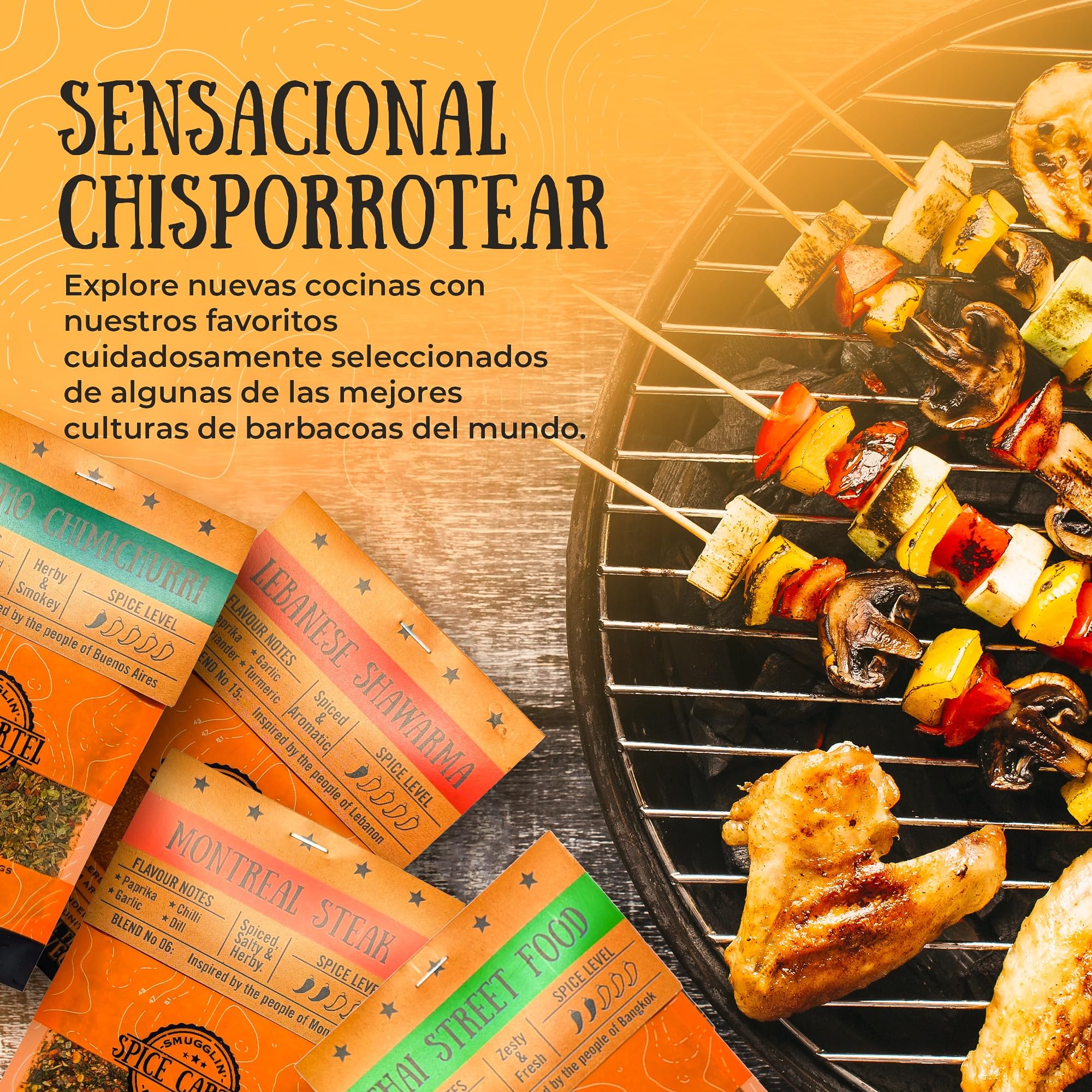 Tacos de la Ciudad de México del Cartel de Spice. ¡Perfecto para darle a sus tacos y fajitas una nueva oportunidad de vida! 35 Bolsa resellable. Hecho a mano en el Reino Unido.