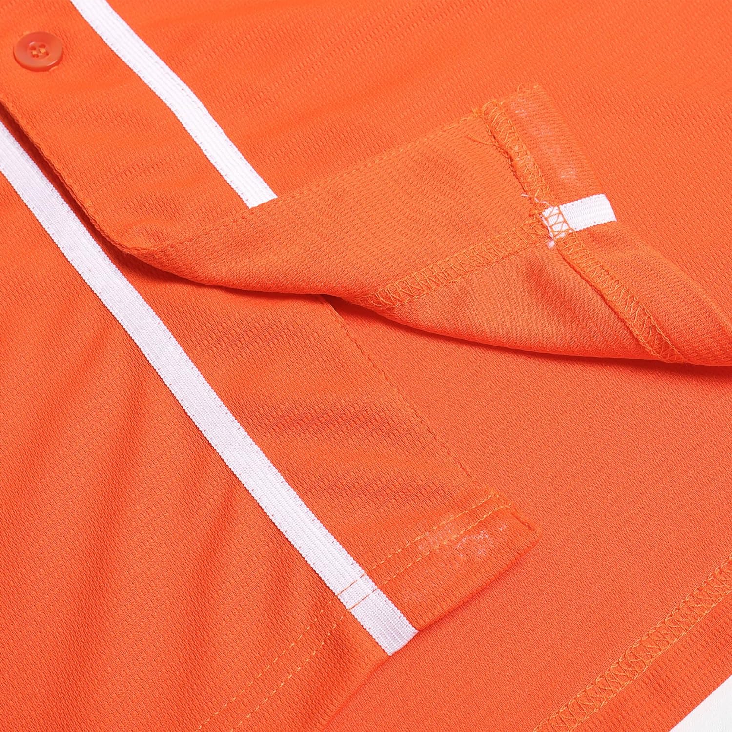 Pullonsy Blank Baseball Jersey for Men Women Full Button Up Short Sleeves Shirts Hip Hop Hipster Sports Uniforms - Image 6