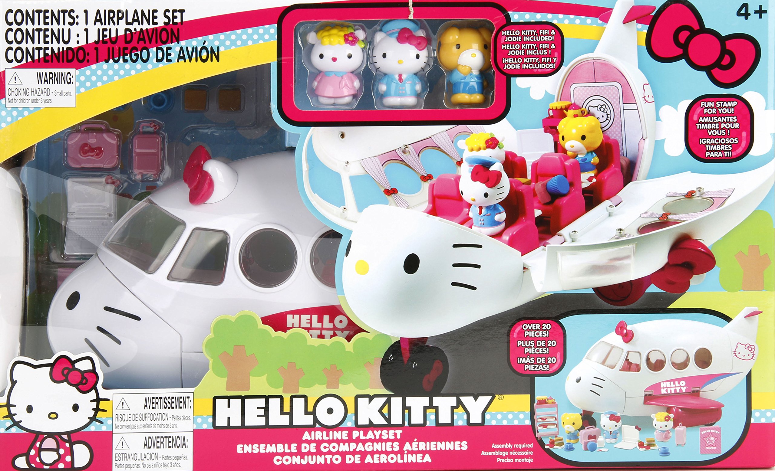 Jada Toys Hello Kitty Jet Plane Play Set Buy Online in United Arab