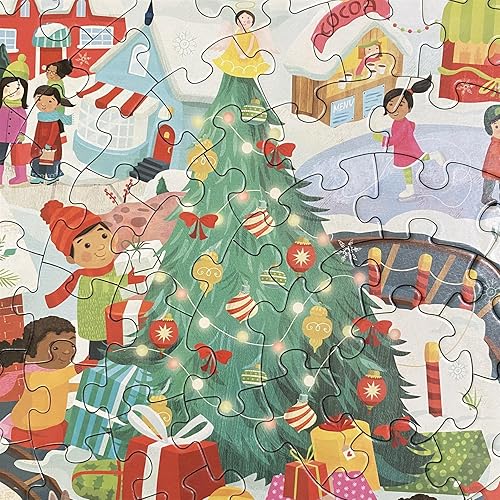 Miniatura 9 de boppi - Rompecabezas de Navidad para niños - 150 piezas para niños - Rompecabezas redondo de Navidad para más de 5 años - Tarjeta 100% reciclada