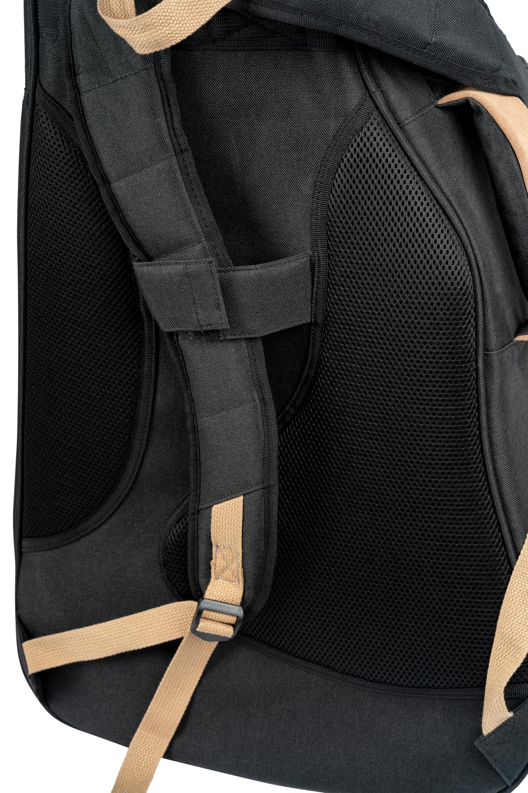 Ortega Guitars Deluxe Guitar Gigbag - Klassische 4/4 Gitarren Tasche - Höhe 105 cm - Breite 38 cm - Baumwolle, Schwarz (OGBCL-DLX-BK)