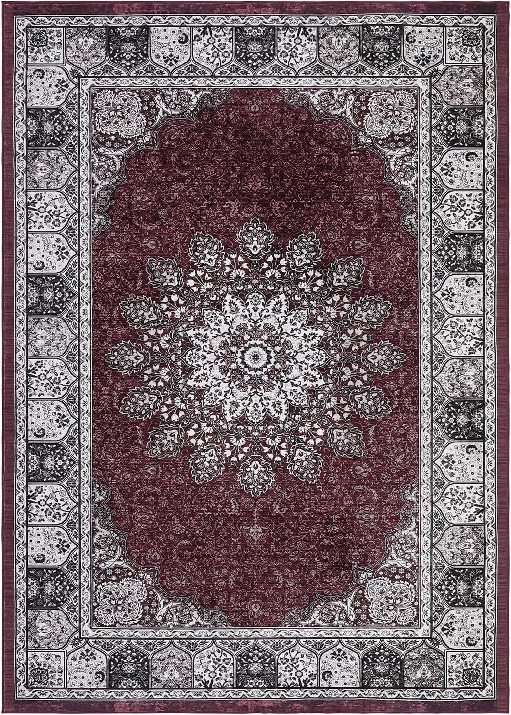 Rugs Area Rugs Carpet Area Rug Floor Retro Rugs for Living Room Bedroom Bedroom - Picture 28 of 28